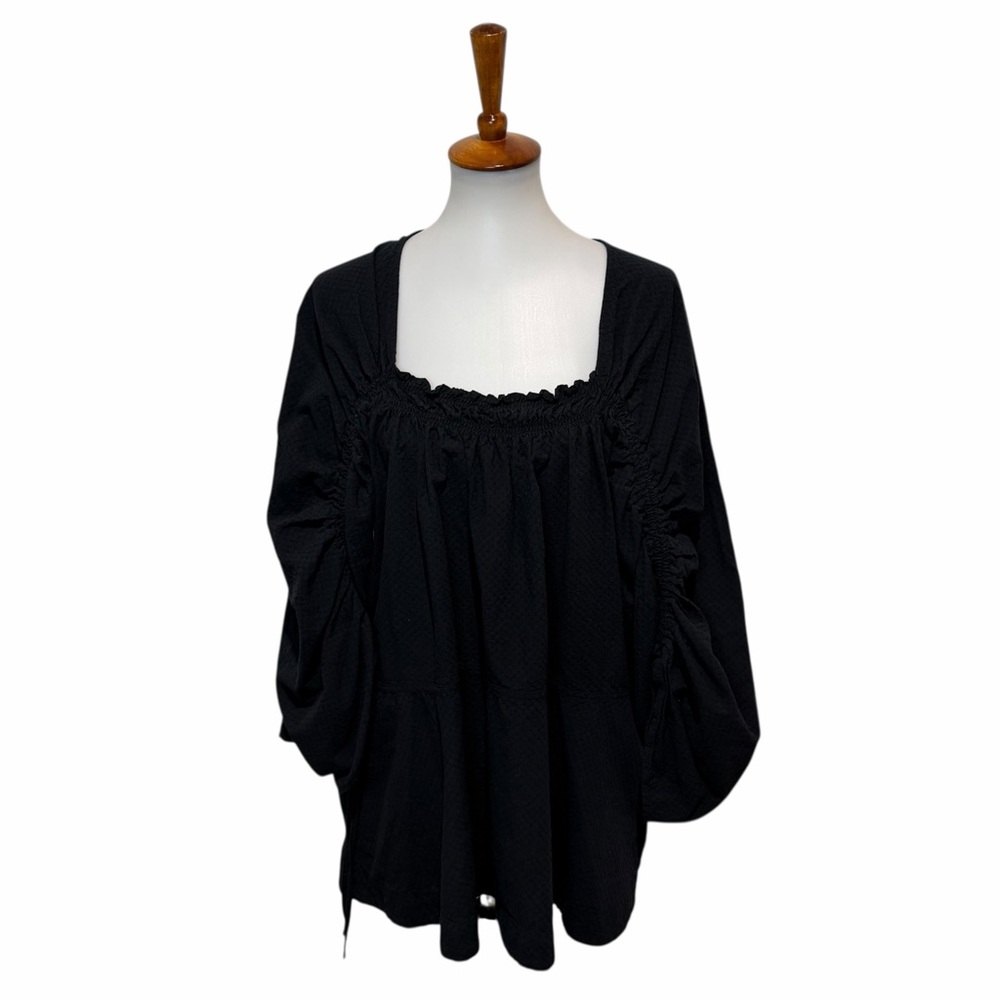 Free People Brynn Tunic Dress Long Sleeve Black Size XS